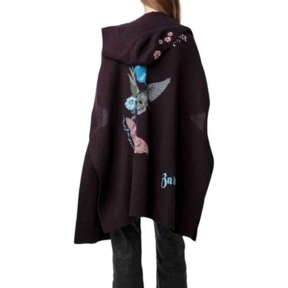 Zadig & Voltaire Inna Cashmere Embellished Cardigan - Picture 1 of 16